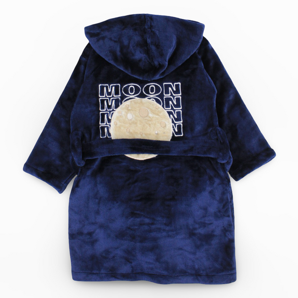 Boys Velvet Robe - Nany with Moon Design