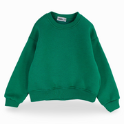Unisex Plain Cotton Sweatshirt – Green