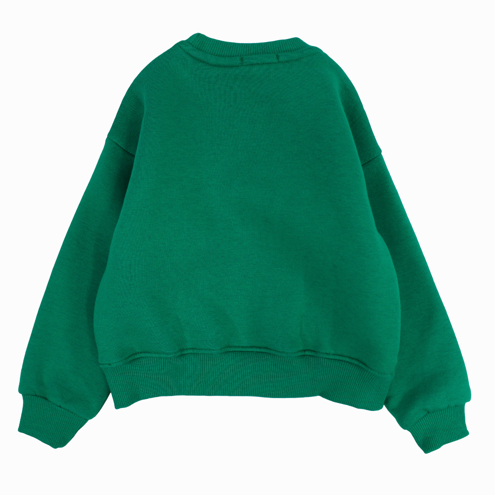 Unisex Plain Cotton Sweatshirt – Green