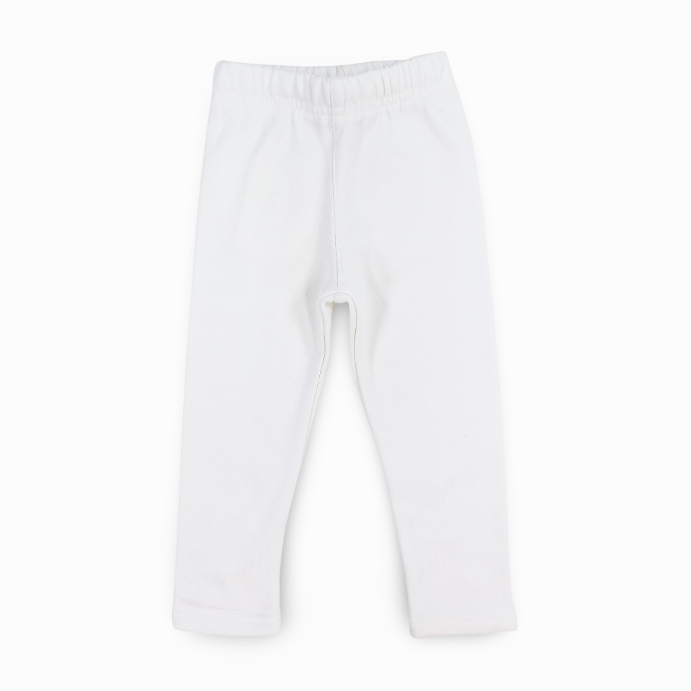 Girls Soft & Stretchy Everyday Leggings – Off-White