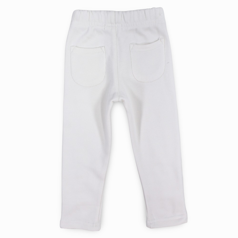 Girls Soft & Stretchy Everyday Leggings – Off-White