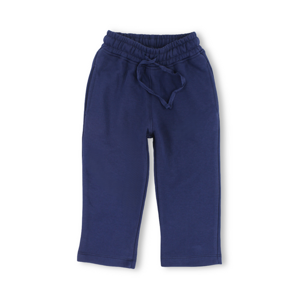 Unisex Cotton Milton Sweatpants – Navy