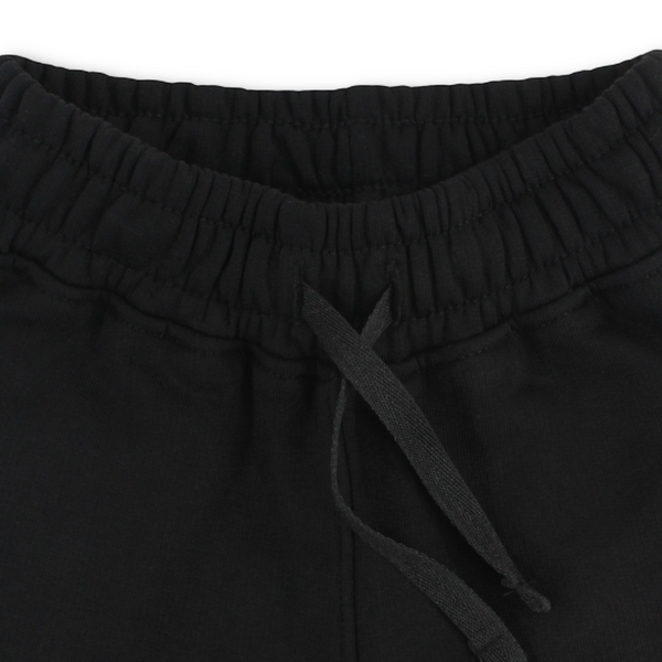 Unisex Cotton Sweatpants – Plain Black