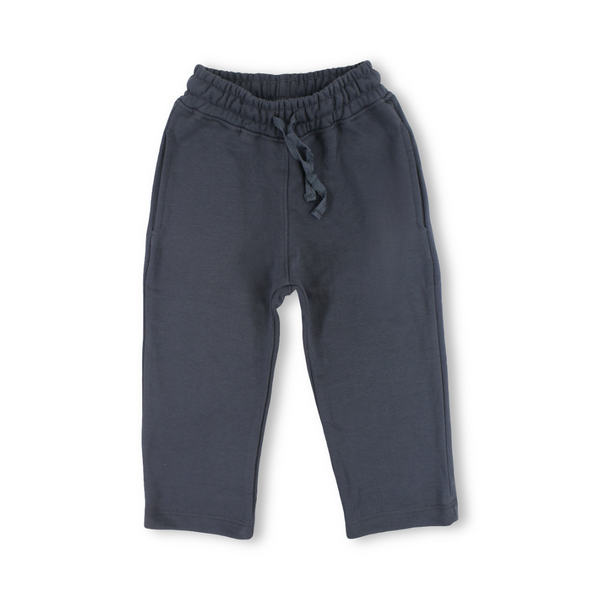 Unisex Cotton Milton Sweatpants – Dark Grey