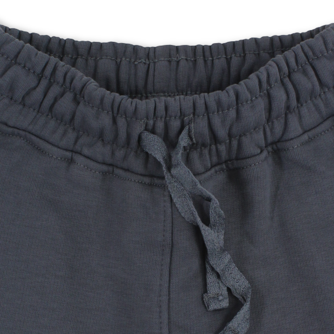 Unisex Cotton Milton Sweatpants – Dark Grey