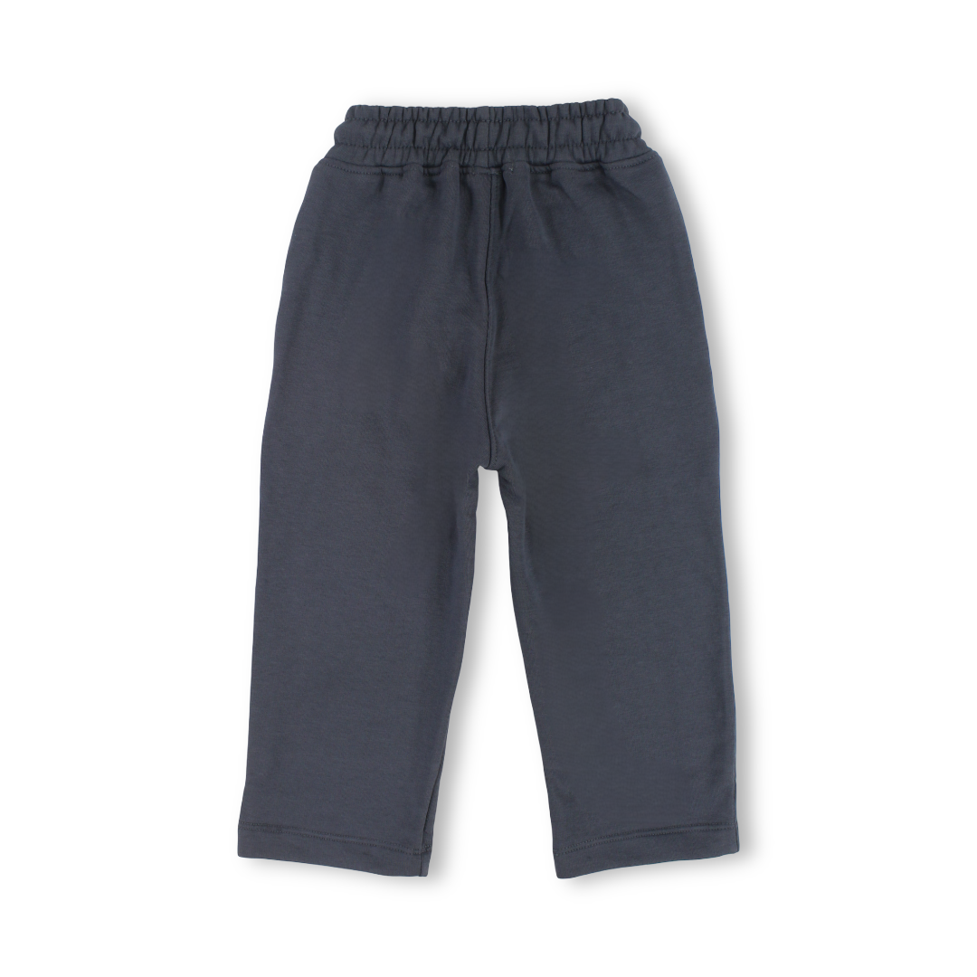 Unisex Cotton Milton Sweatpants – Dark Grey