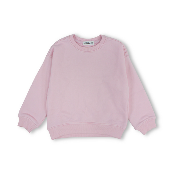 Girls Cotton Milton Sweatshirt – Pink