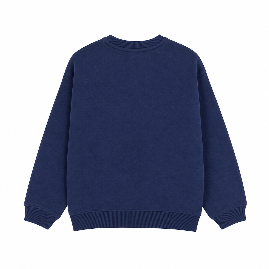 Unisex Cotton Milton Sweatshirt – Navy