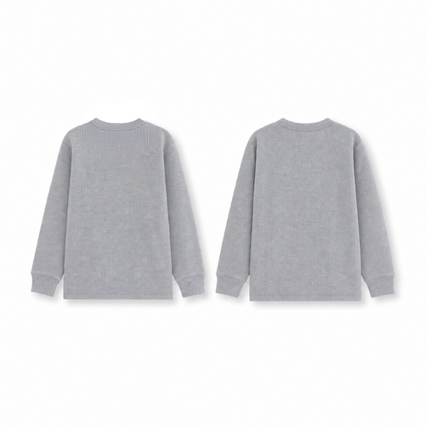 Unisex Long-Sleeved Thermal Top Pack – Grey (Pack Of 2)