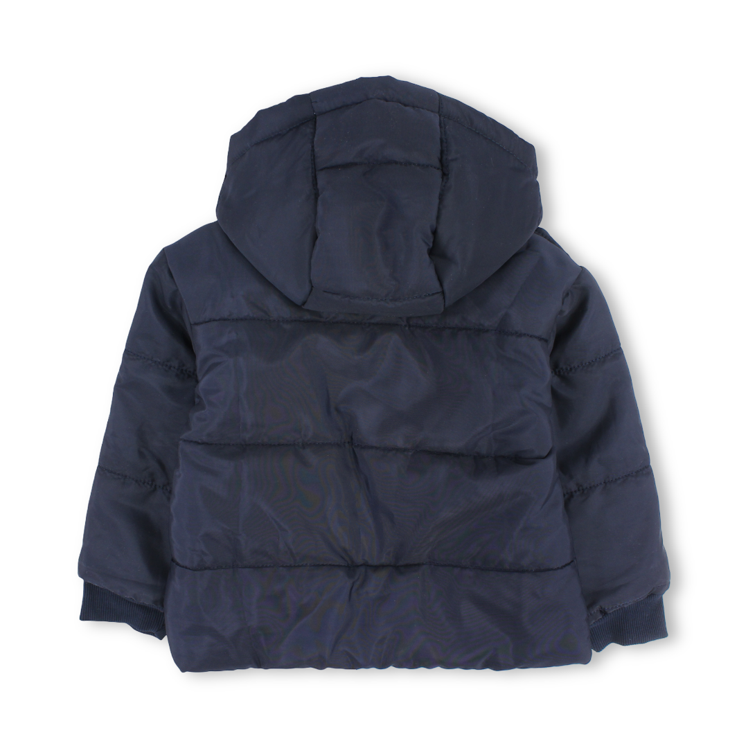 Unisex Kids Waterproof Jacket – Navy