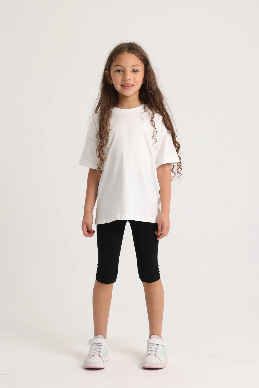 Unisex Kids Basic Cotton T-Shirt - White - Clothing - Ourkids