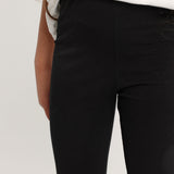 Girls Black Cotton Leggings – Pantcourt Style