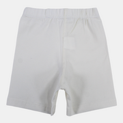 Girls Cotton Under Shorts White