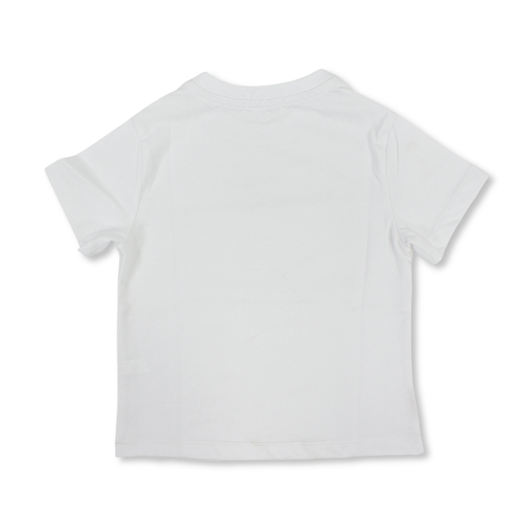 Unisex Basic White Regular Fit Short Sleeve T-Shirt – White
