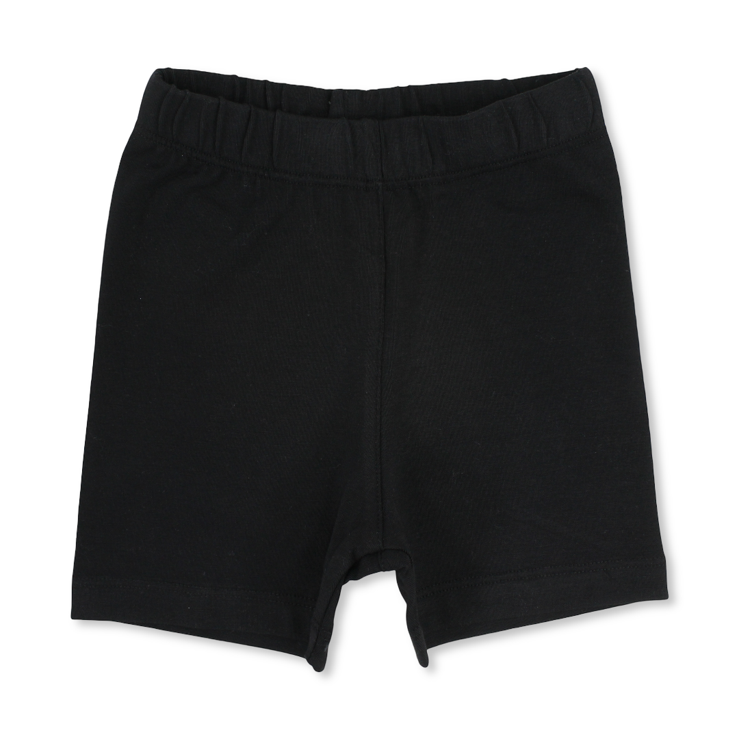Girls Cotton Basic Undershorts – Black