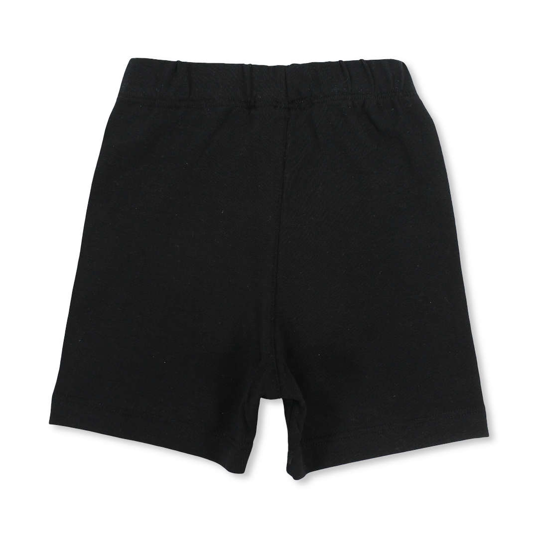 Girls Cotton Basic Undershorts – Black - Clothing - Ourkids