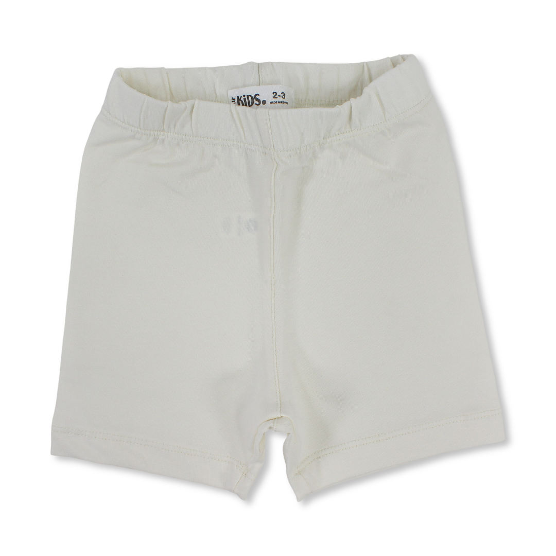 Girls Cotton Basic Undershorts – Off-White