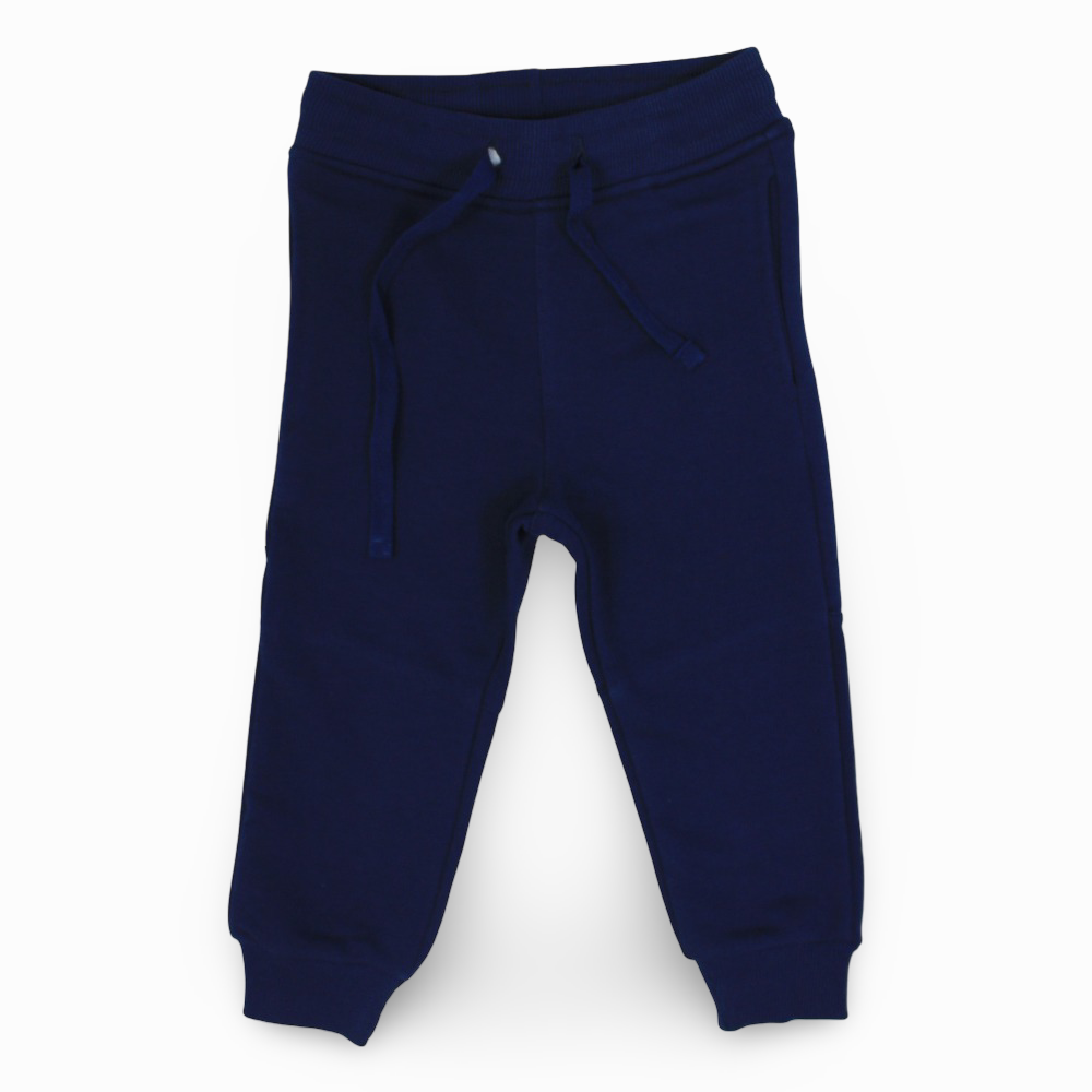 Unisex Plain Sweatpants – Navy