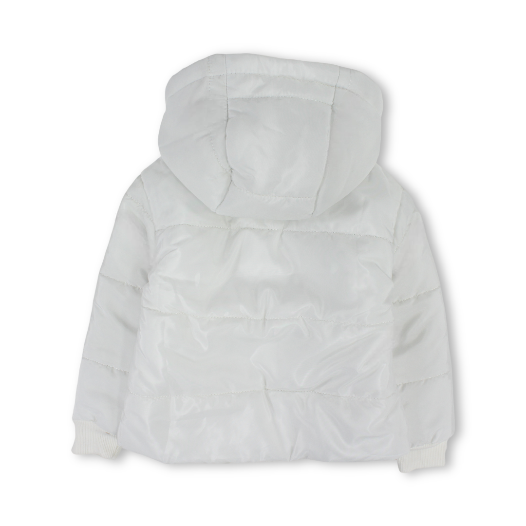 Unisex Waterproof Hooded Jacket – Off-White