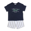 Boys Cotton Pajama – Navy