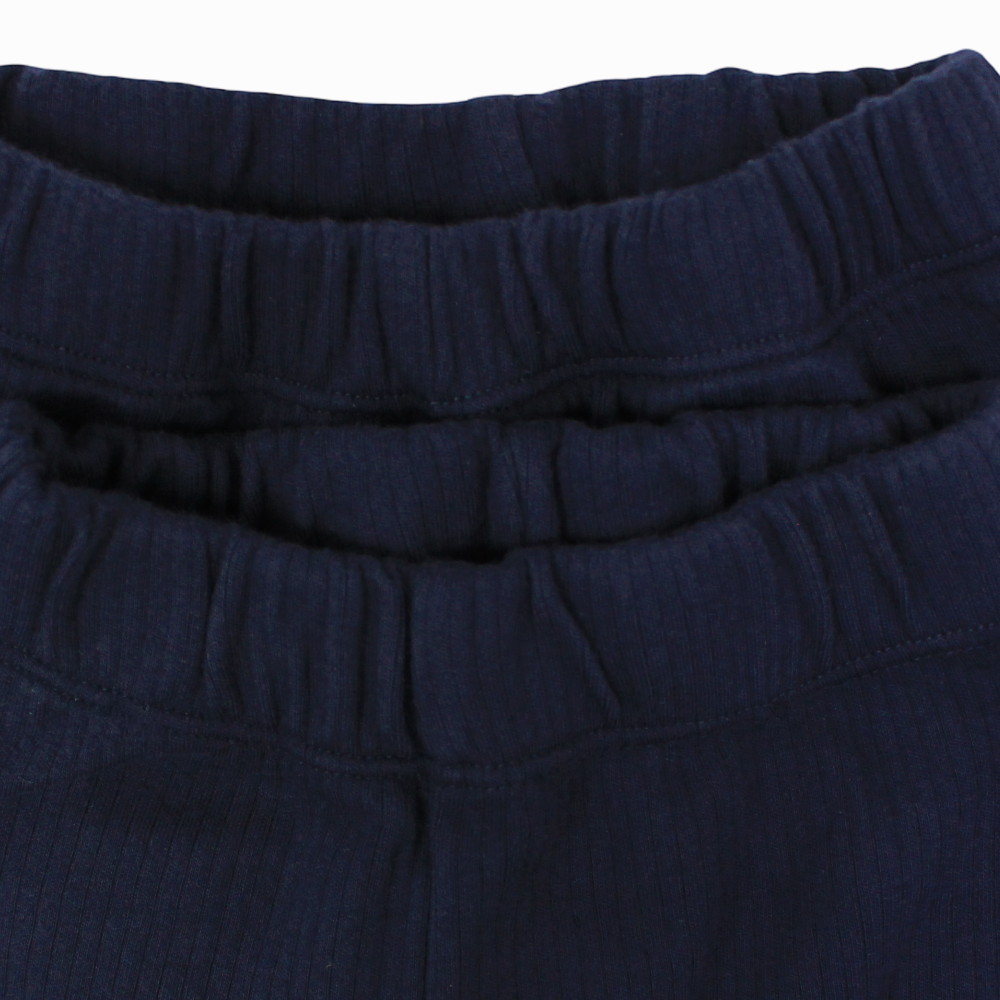 Unisex Ribbed Thermal Underpants – Navy (Pack of 2)