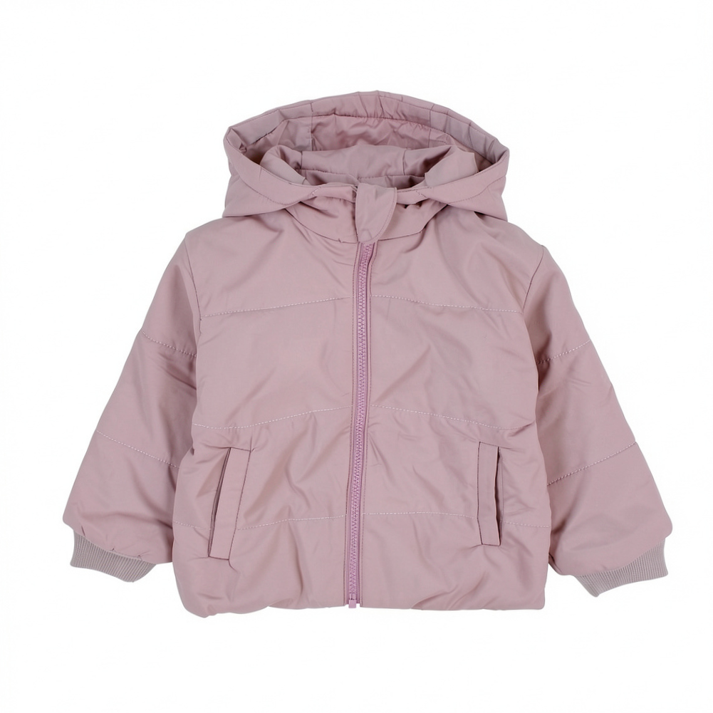 Unisex Waterproof Hooded Jacket – Dusty Pink