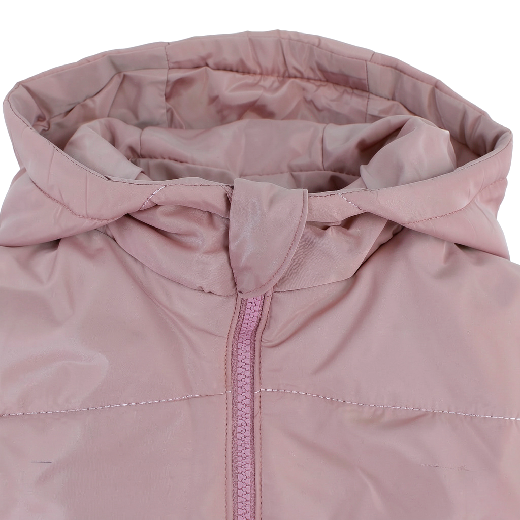 Unisex Waterproof Hooded Jacket – Dusty Pink