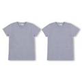 Unisex Cotton Short-Sleeved Thermal Top – Grey (Pack Of 2)