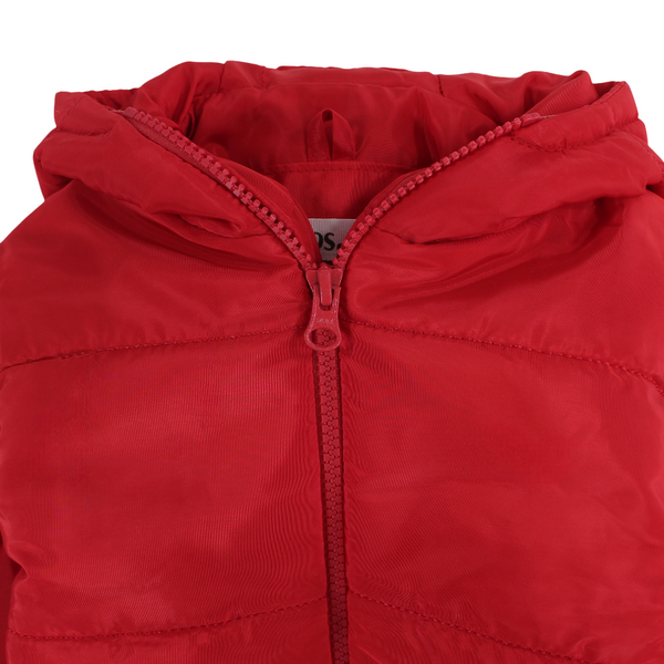 Unisex Waterproof Hooded Jacket – Red