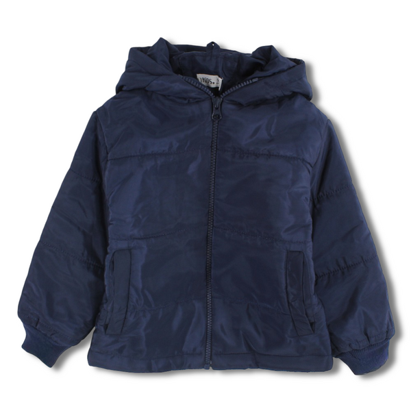 Unisex Waterproof Hooded Jacket – Navy