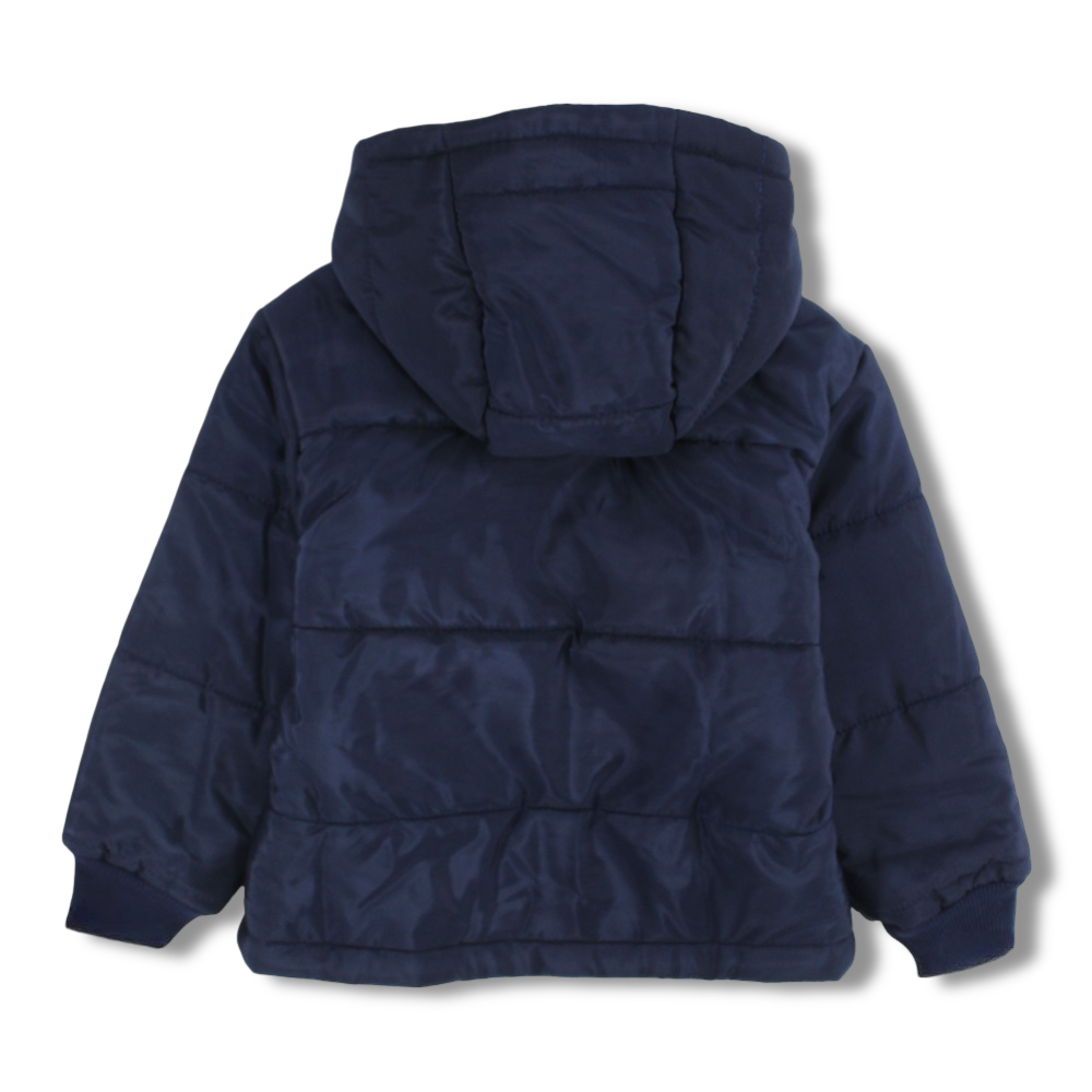 Unisex Waterproof Hooded Jacket – Navy