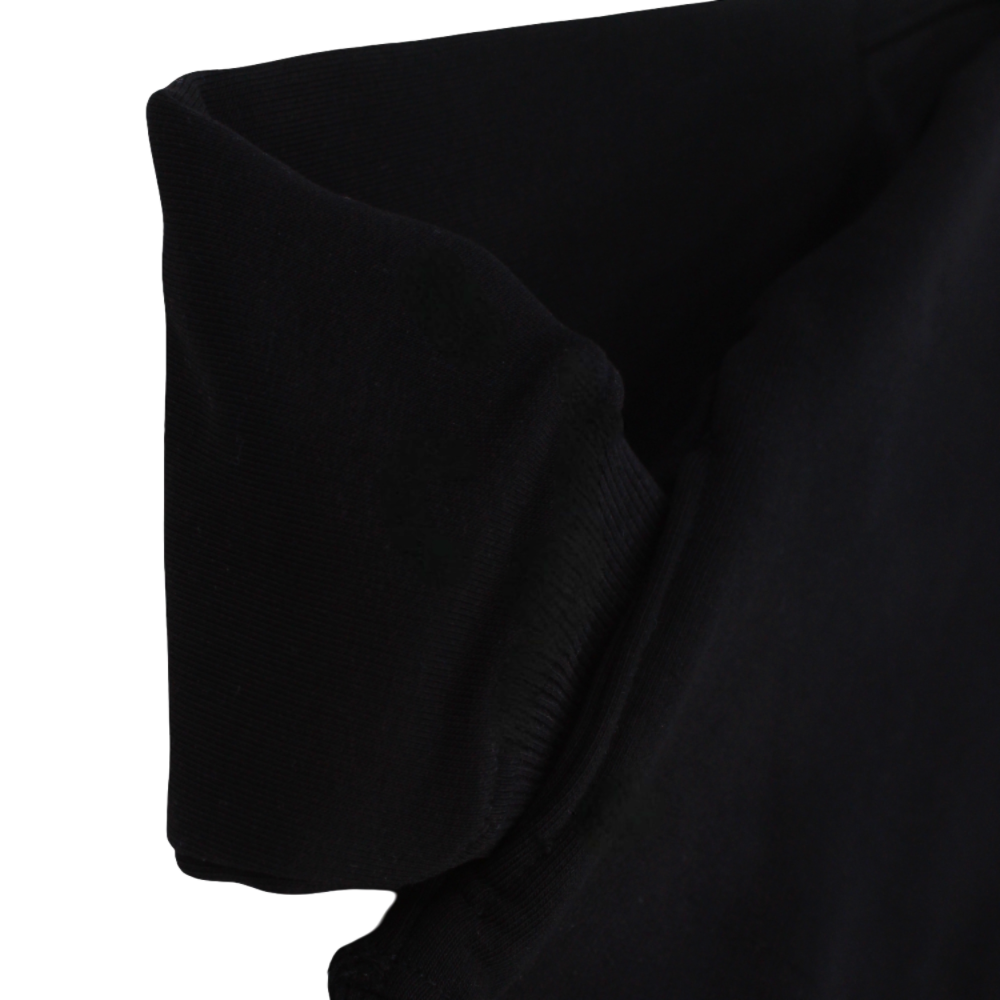 Unisex Plain Cotton Sweatshirt – Black