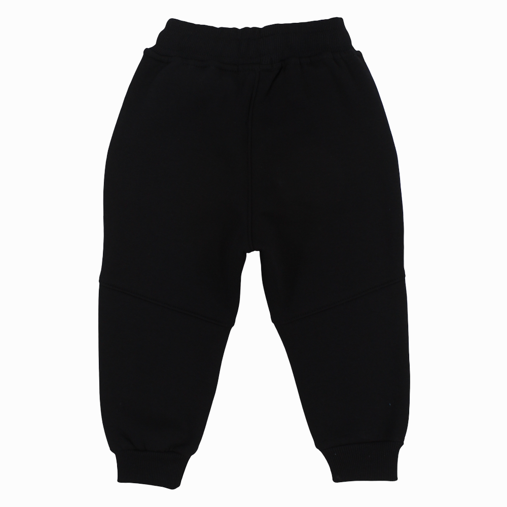 Unisex Plain Sweatpants - Black