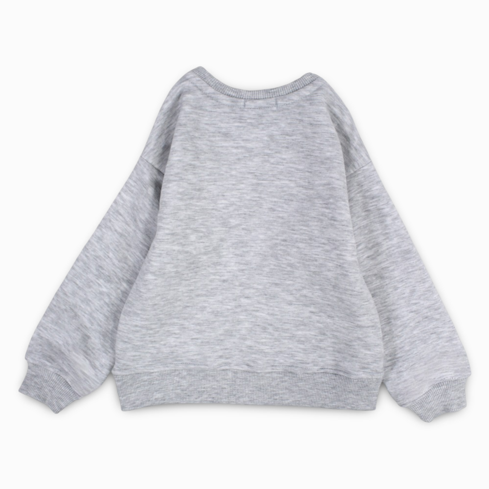 Unisex Plain Cotton Sweatshirt – Grey