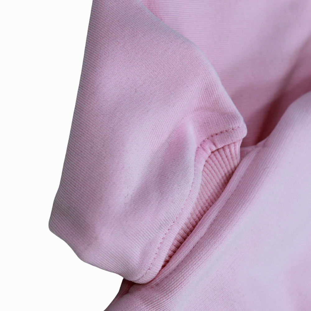 Girls Plain Cotton Sweatshirt – Pink
