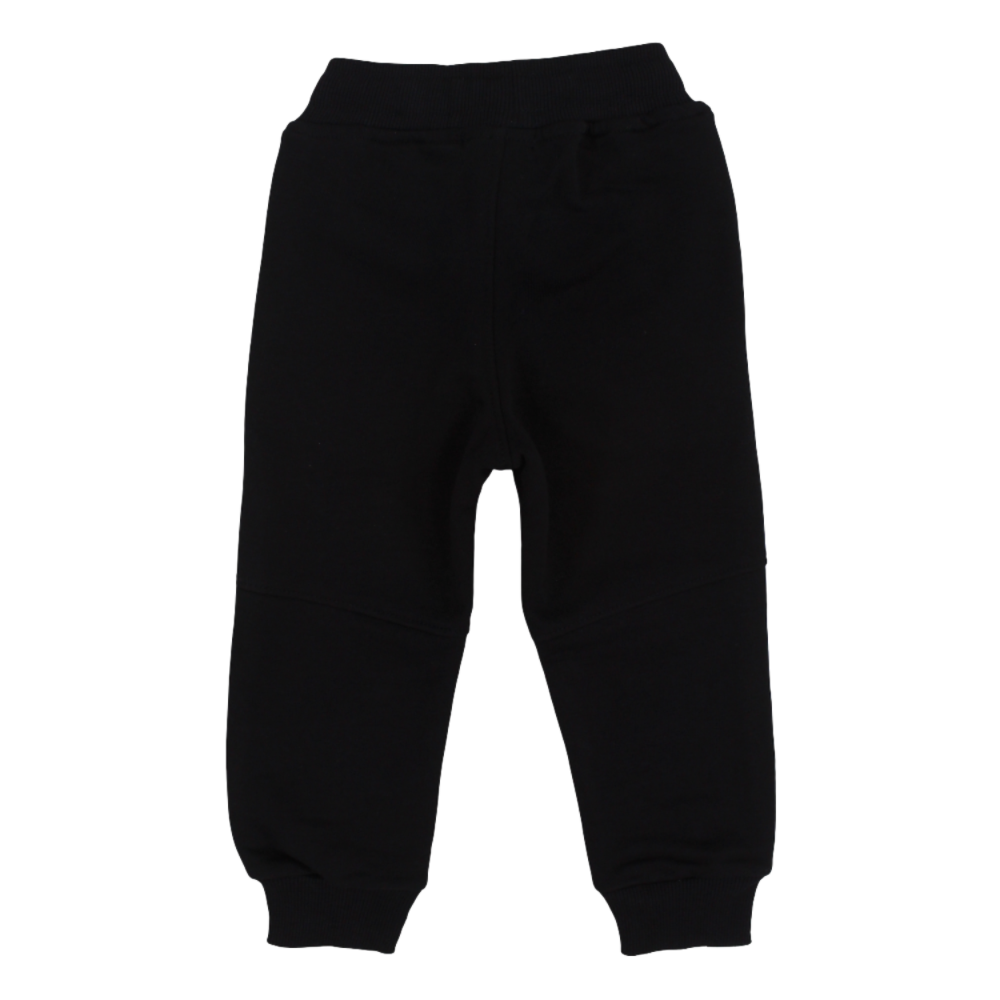 Unisex Plain Cotton Sweatpants – Black