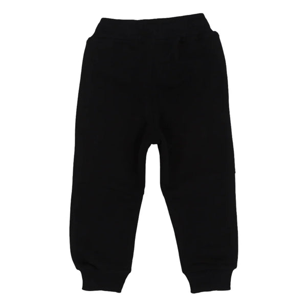 Unisex Plain Cotton Sweatpants – Black
