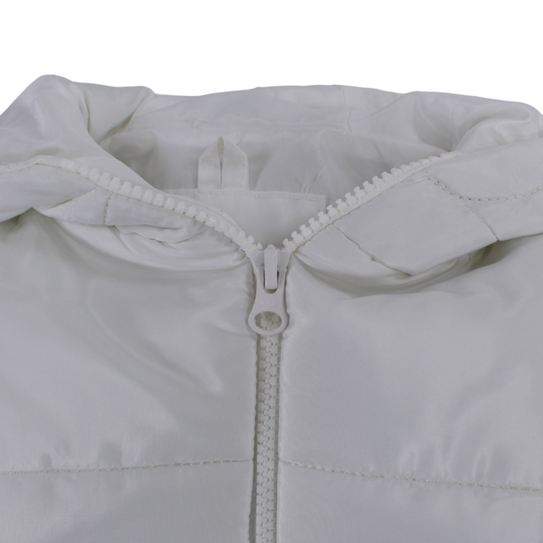Unisex Waterproof Hooded Jacket – White