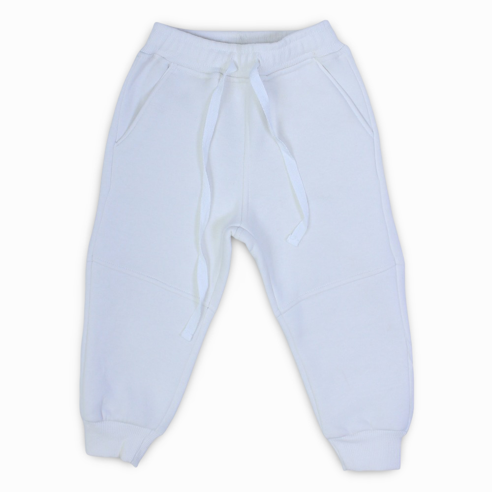 Unisex Plain Sweatpants – Off-White