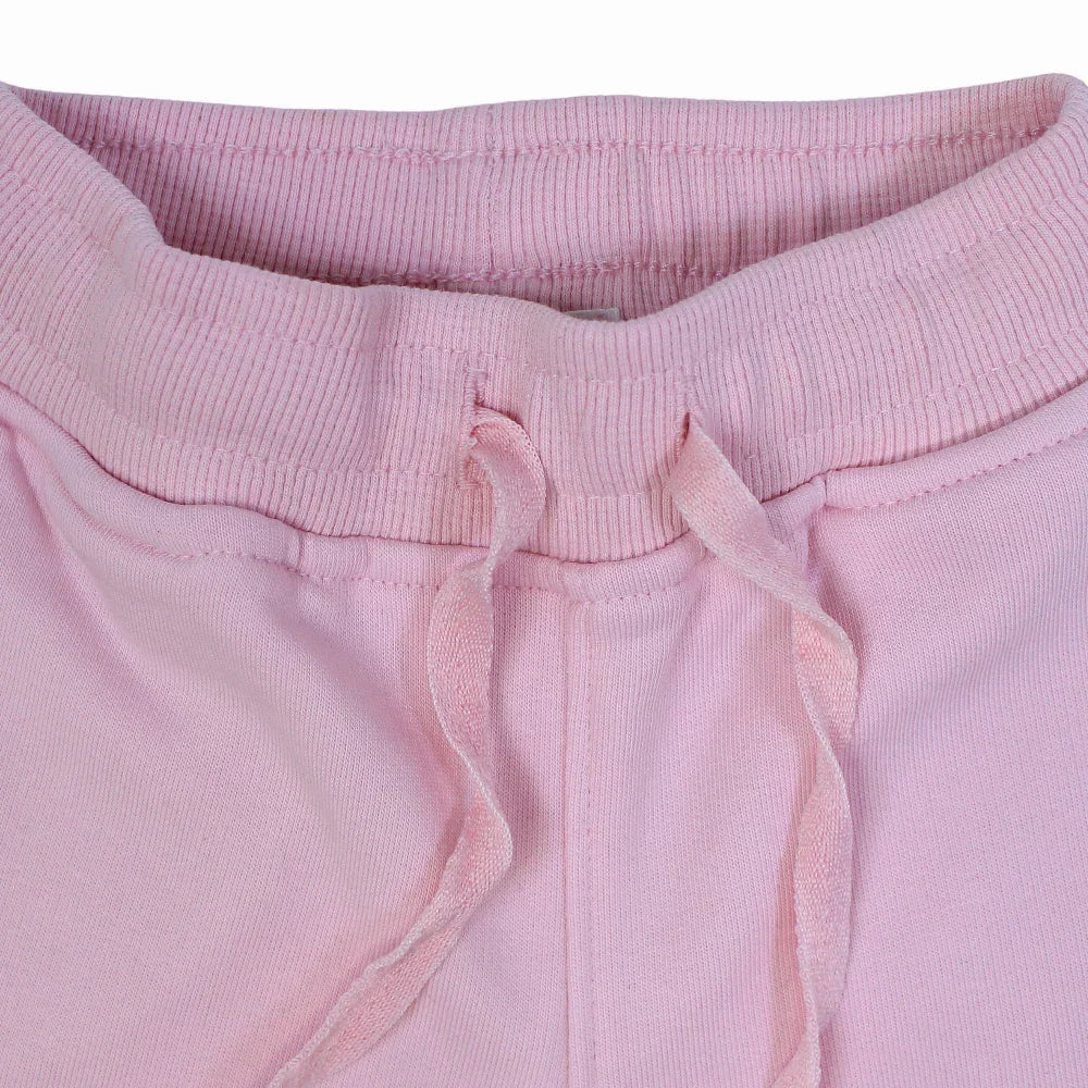 Girls Plain Sweatpants – Pink