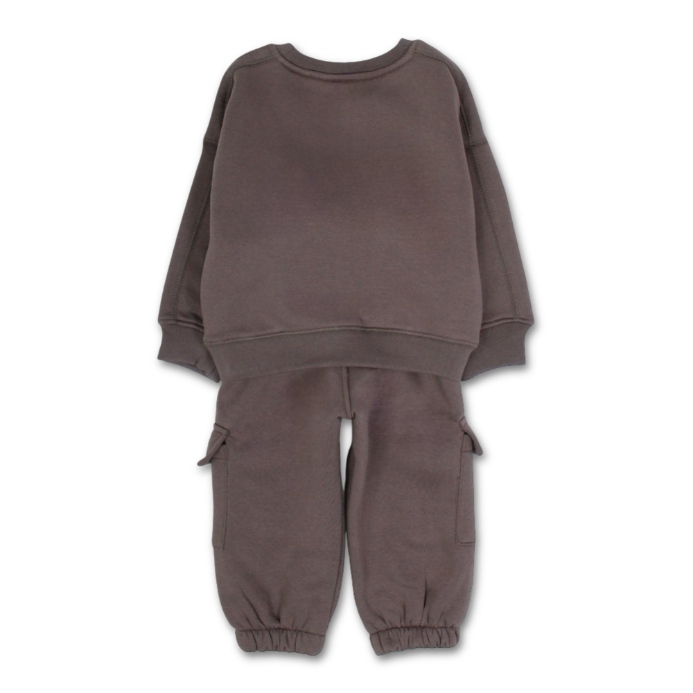 Baby Boys Cotton 2-Piece Outfit Set – “Let's Take a Trip“ Print