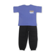 Boys Cotton Outfit Set – "Lowroad" Print