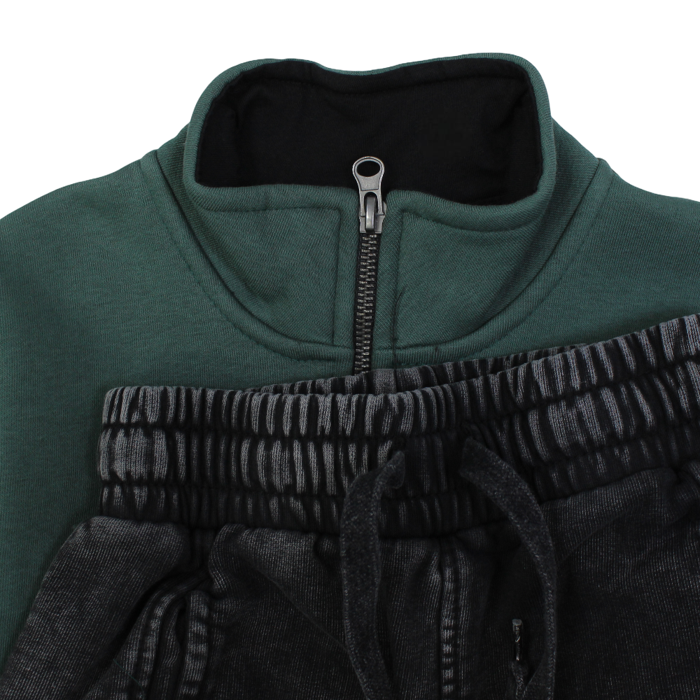 Boys Cotton 2-Piece Outfit Set – with "W" Design