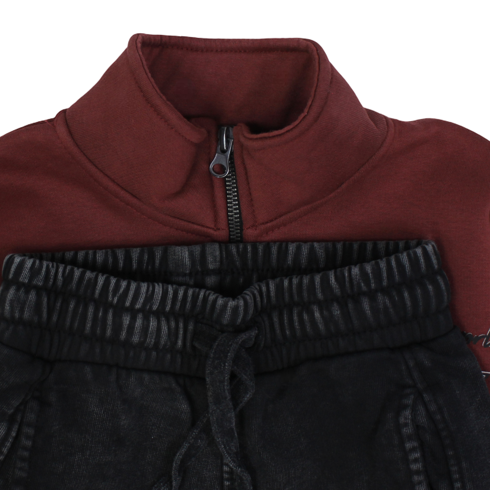 Boys Cotton 2-Piece Outfit Set – with "W" Design