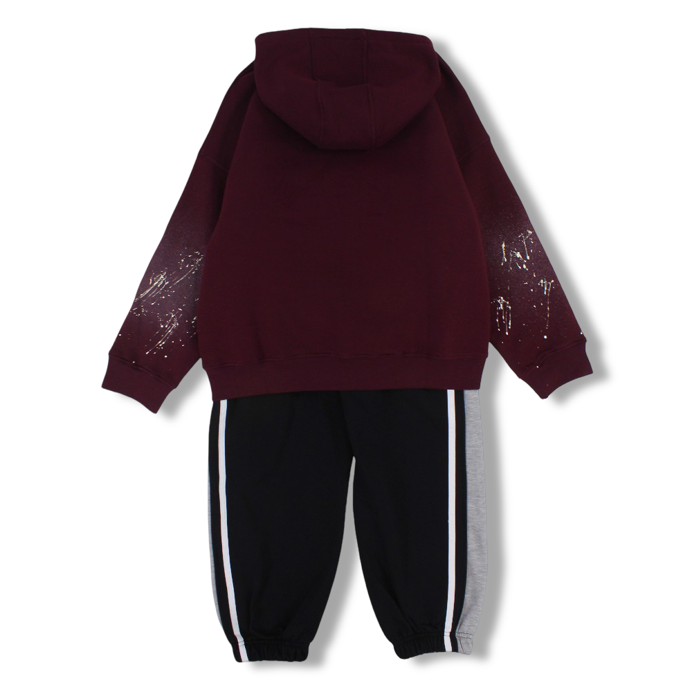 Boys Cotton Two-Piece Outfit Set – “LIMITED 20XX” Print
