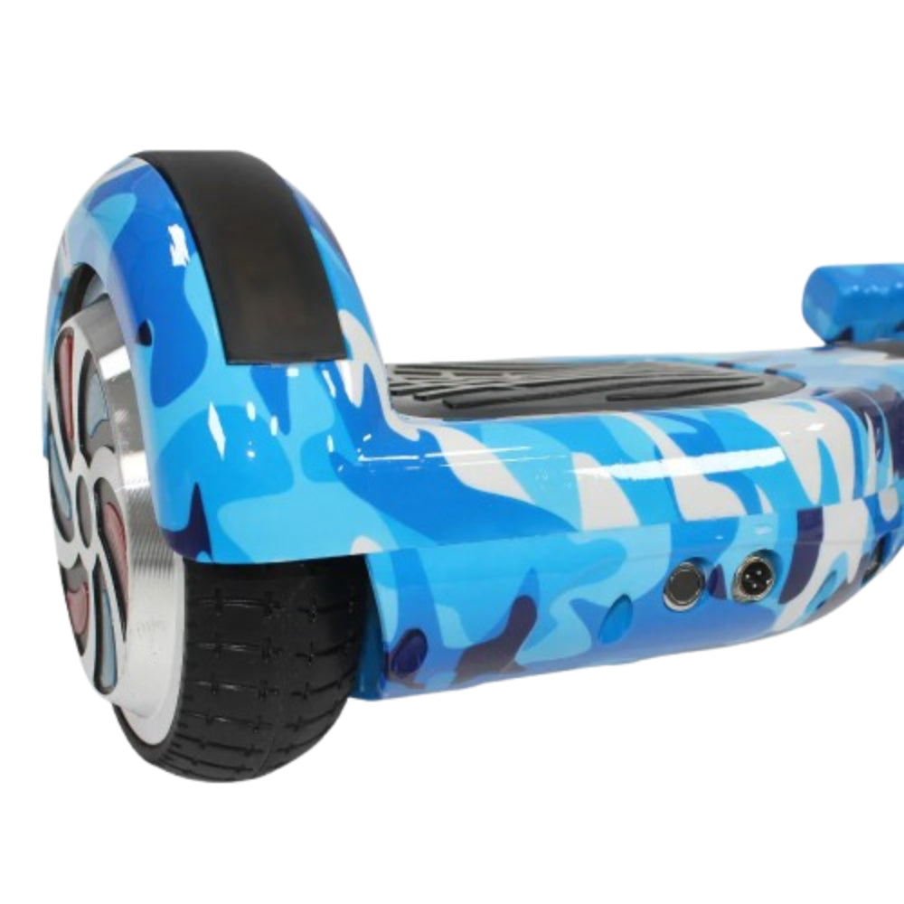 6.5-inch Hoverboard - Mixed Colors (Blue, White, and Black)