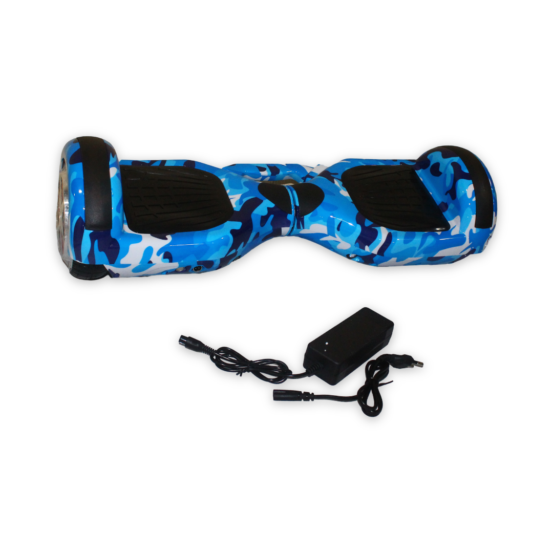 Hoverboard Scooter 6.5 Inch – Camouflage Blue - Toys - Tom and Spike