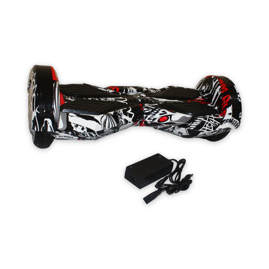 Hoverboard Scooter 8 Inch – Black & White