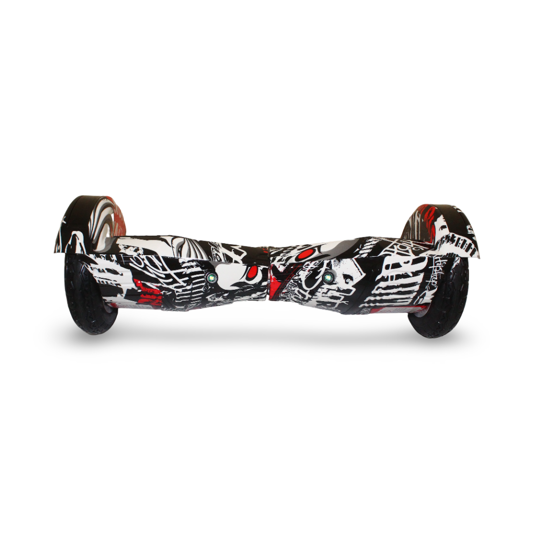 Hoverboard Scooter 8 Inch – Black & White