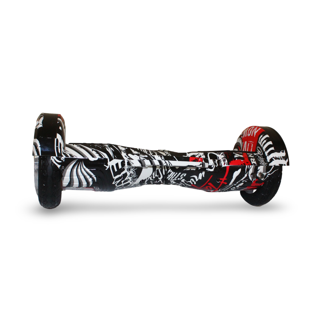 Hoverboard Scooter 8 Inch – Black & White